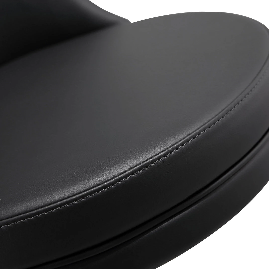 TOV Dining Room Reagan Silver Adjustable Stool