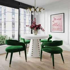 TOV Dining Room Janice Lacquer Dinette Table