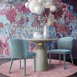 TOV Dining Room Dumbo Concrete Dining Table