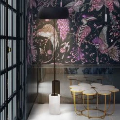 TOV Arena Marble Base Floor Lamp Home Decor