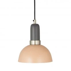 TOV Home Decor Juku Blush And Grey Small Pendant