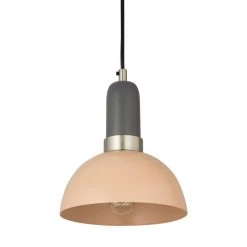 TOV Home Decor Juku Blush And Grey Small Pendant