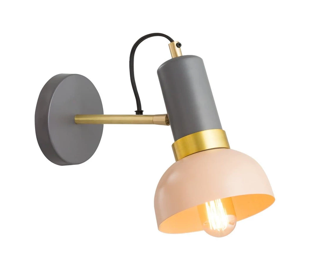 TOV Juku Blush And Grey Wall Sconce