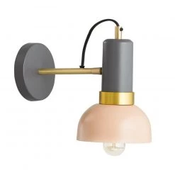 TOV Juku Blush And Grey Wall Sconce