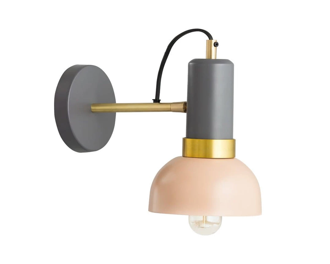 TOV Juku Blush And Grey Wall Sconce