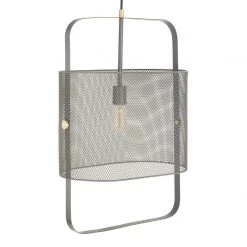 TOV Home Decor Klaus Large Grey Pendant