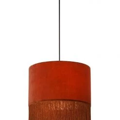 TOV Atolla Brick Tassel Pendant