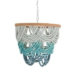 TOV Jade Beaded Chandelier