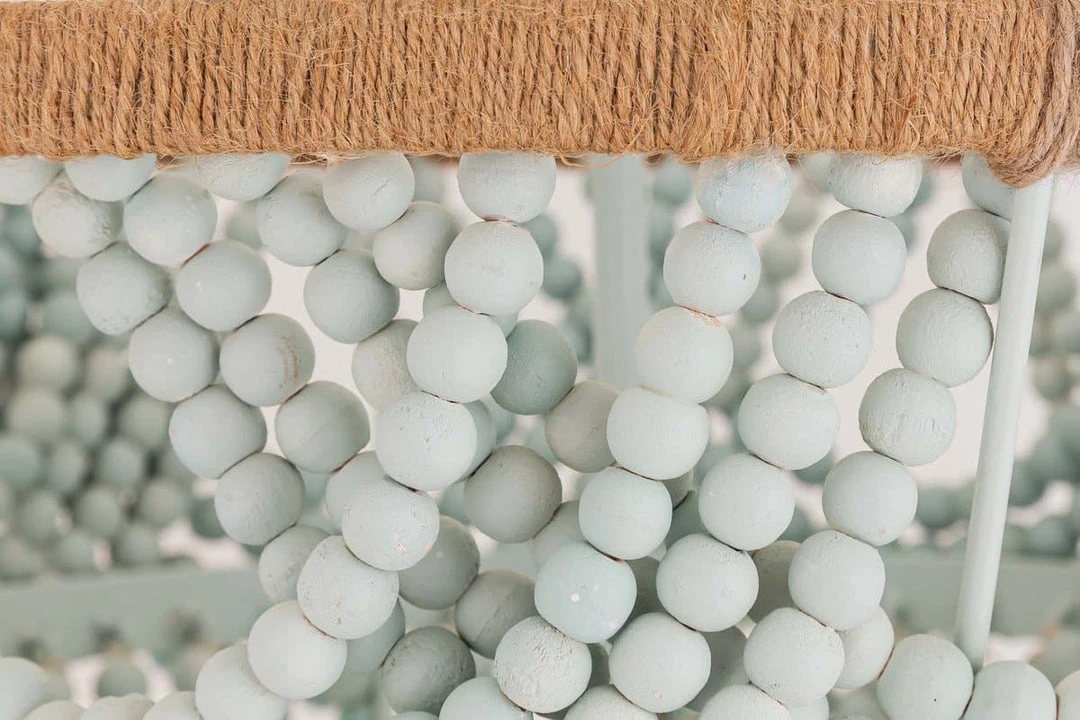 TOV Jade Beaded Chandelier