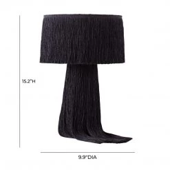 TOV Home Decor Atolla Tassel Table Lamp