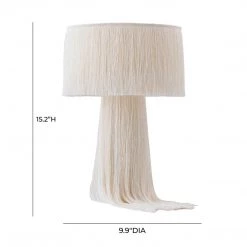 TOV Home Decor Atolla Tassel Table Lamp