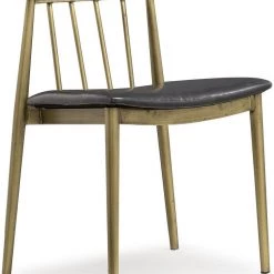 TOV Dining Room Alfie Brown Chair (Set Of 2)