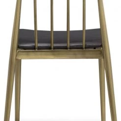 TOV Dining Room Alfie Brown Chair (Set Of 2)