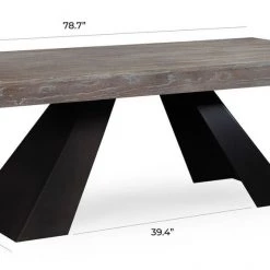 TOV Westwood Elm Dining Table