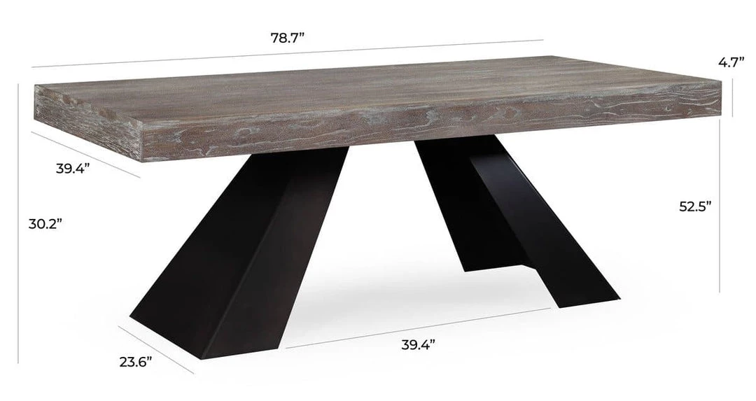 TOV Westwood Elm Dining Table