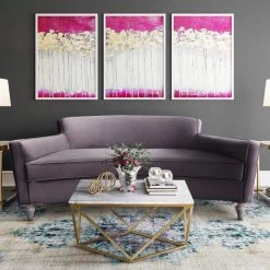 TOV Leopold White Marble Cocktail Table