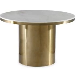 TOV Alisin Marble Dining Table Dining Room