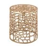 TOV Living Room Sophia Gold Side Table