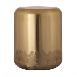 TOV Living Room Zoe Gold Side Table