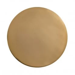 TOV Living Room Zoe Gold Side Table