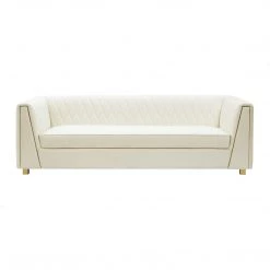 TOV Living Room Wafa Velvet Sofa