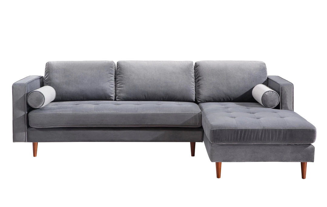 TOV Como Velvet Sectional RAF Living Room