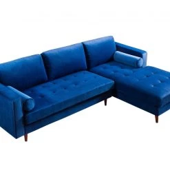 TOV Como Velvet Sectional RAF Living Room