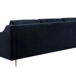 TOV Living Room Milan Velvet Sofa