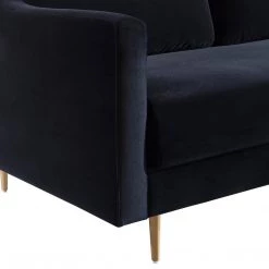 TOV Living Room Milan Velvet Sofa