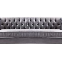TOV Living Room Rimini Velvet Sofa
