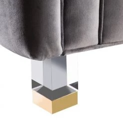 TOV Living Room Rimini Velvet Sofa