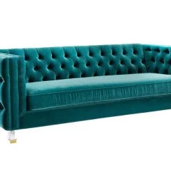TOV Living Room Rimini Velvet Sofa