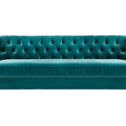 TOV Living Room Rimini Velvet Sofa