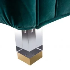 TOV Living Room Rimini Velvet Sofa