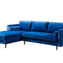 TOV Como Velvet Sectional LAF