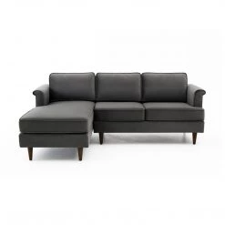 TOV Porter Velvet Sectional RAF Living Room