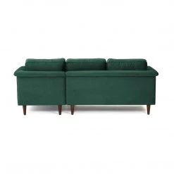 TOV Porter Forest Velvet Sectional LAF