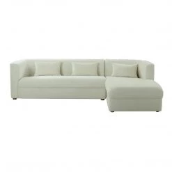 TOV Callie Velvet Sectional - RAF Living Room