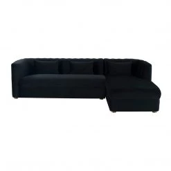 TOV Callie Velvet Sectional - RAF Living Room