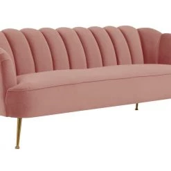 TOV Daisy Velvet Sofa Living Room
