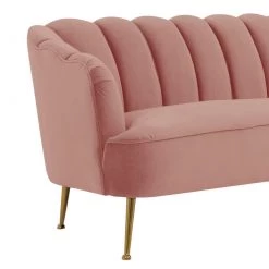 TOV Daisy Velvet Sofa Living Room