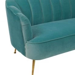 TOV Daisy Velvet Sofa Living Room