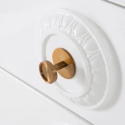 TOV Bovey Lacquer Side Table Living Room