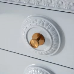 TOV Bovey Lacquer Side Table Living Room