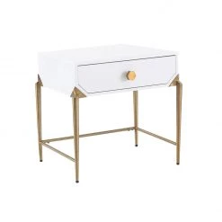 TOV Bajo Lacquer Side Table Living Room
