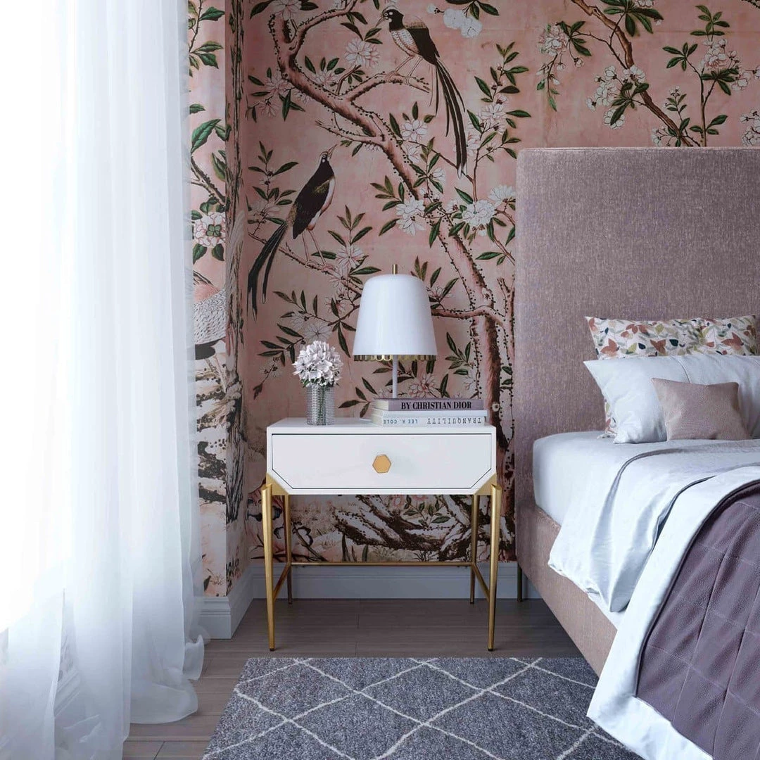 TOV Bajo Lacquer Side Table Living Room