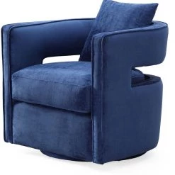 TOV Kennedy Swivel Chair Living Room