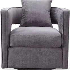 TOV Kennedy Swivel Chair Living Room