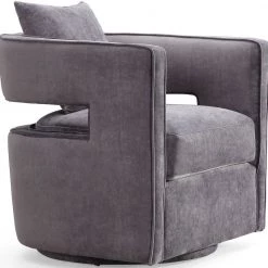 TOV Kennedy Swivel Chair Living Room