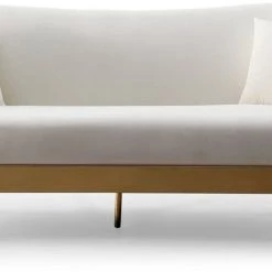 TOV Chloe Velvet Sofa